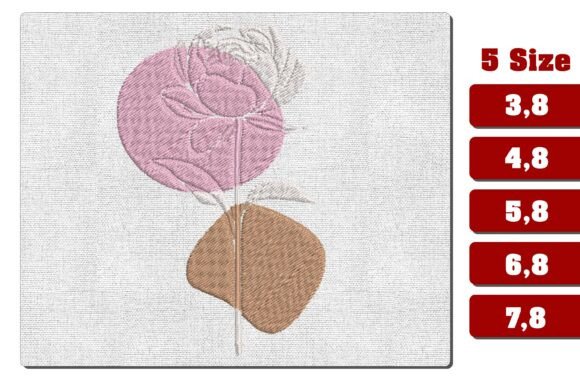 Abstract Rose Boho Geometric Embroidery Review