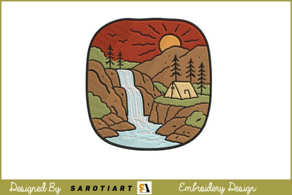 Camping Theme Design for Embroidery Review