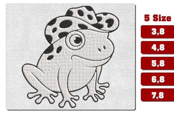 Cowboy Frog Retro Machine Embroidery Review