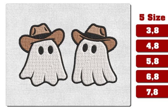 Cowboy Ghosts Embroidery Design Review
