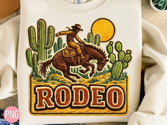 Embroidery Rodeo Cowboy Horse PNG Review