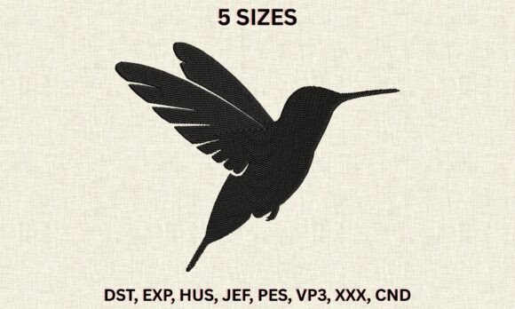 Flying Hummingbird DST CND Embroidery Review