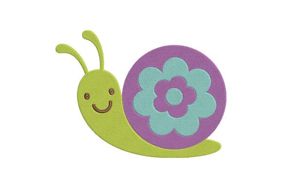 Kawaii Snail Embroidery Design Review