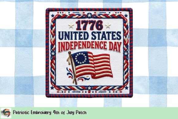 Patriotic Embroidery 4th of July Patch Review