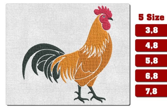 Review: Majestic Rooster Farmhouse Embroidery