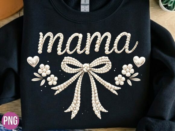 Review: Mama White Coquette Bow Embroidery PNG